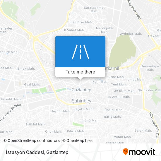 İstasyon Caddesi map