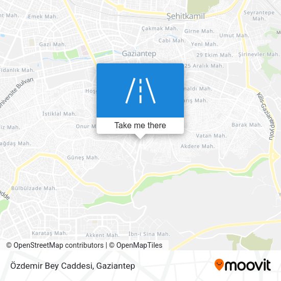 Özdemir Bey Caddesi map