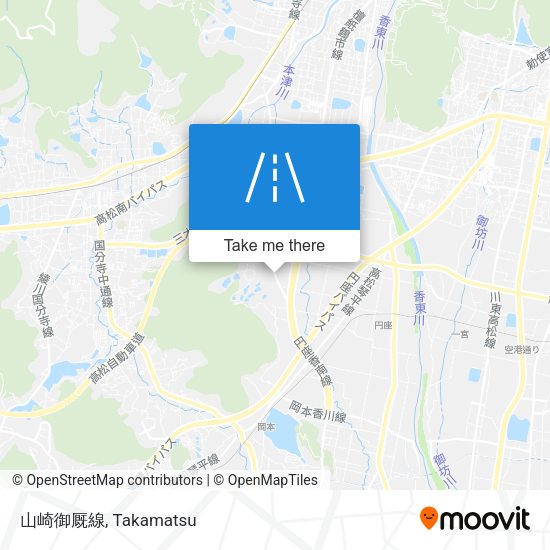 山崎御厩線 map