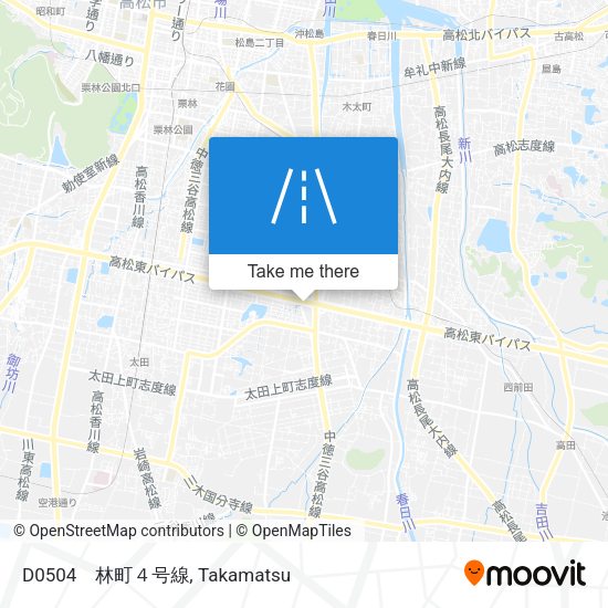 D0504　林町４号線 map