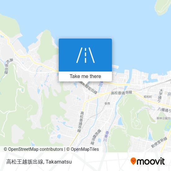 高松王越坂出線 map