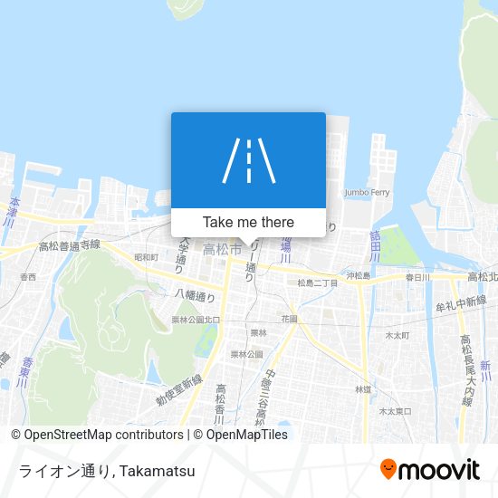 ライオン通り map