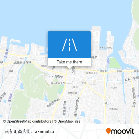 南新町商店街 map