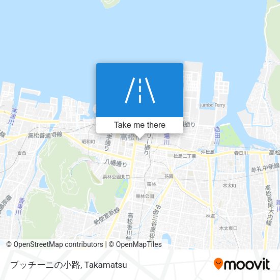プッチーニの小路 map