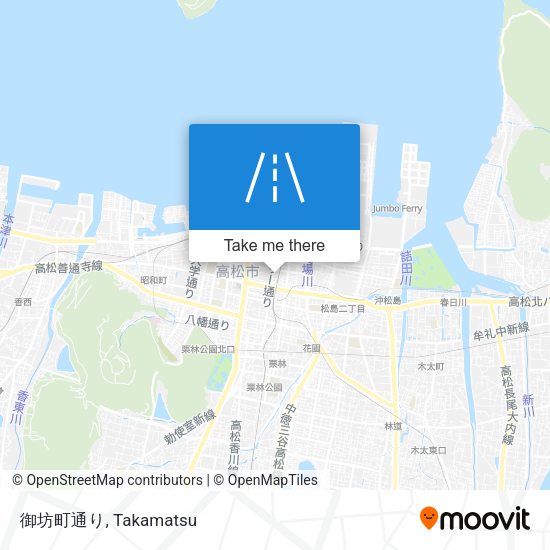 御坊町通り map