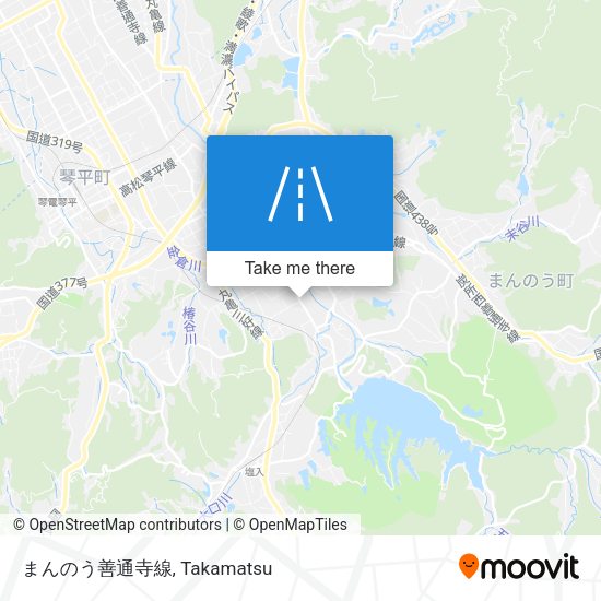 まんのう善通寺線 map