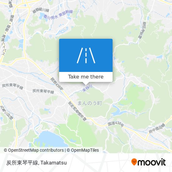 炭所東琴平線 map