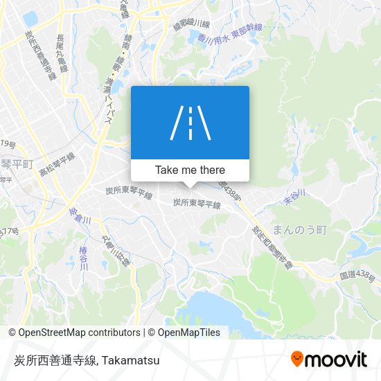 炭所西善通寺線 map