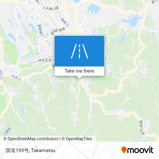 国道193号 map
