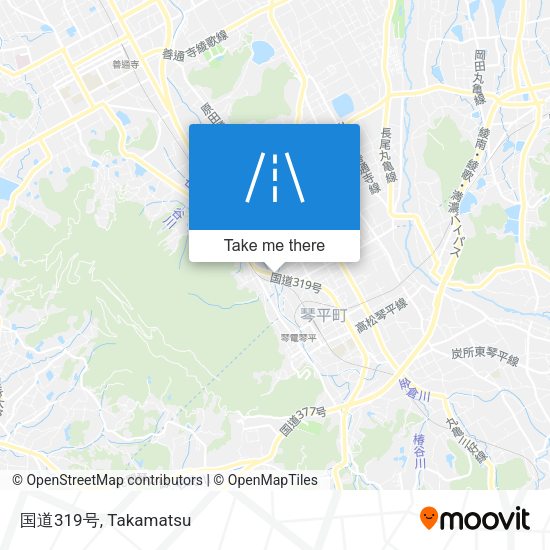 国道319号 map