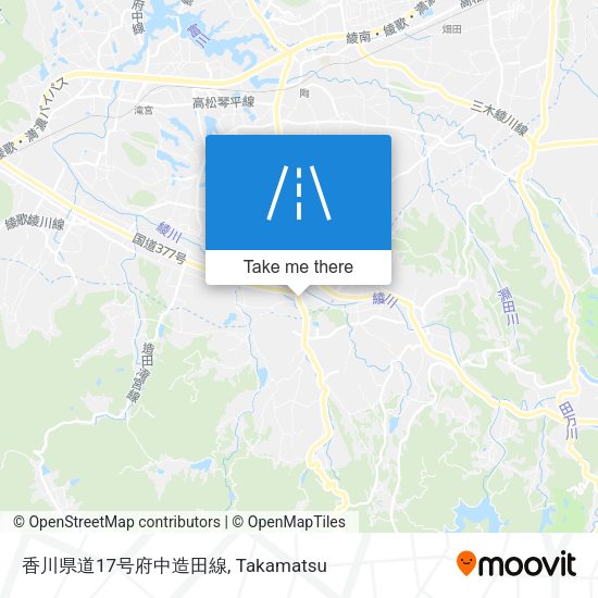 香川県道17号府中造田線 map