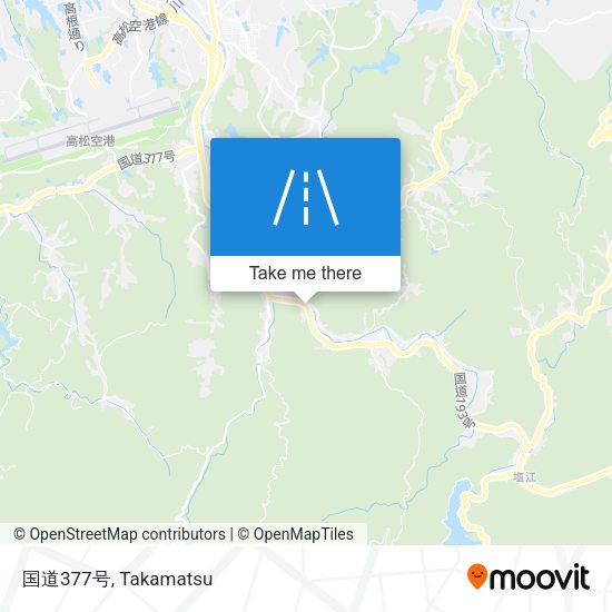 国道377号 map