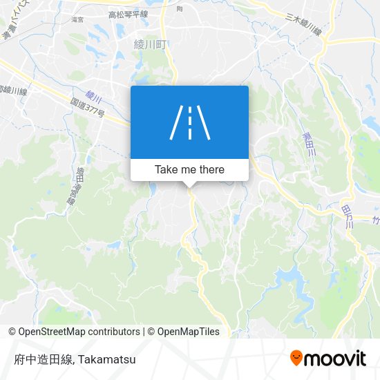 府中造田線 map