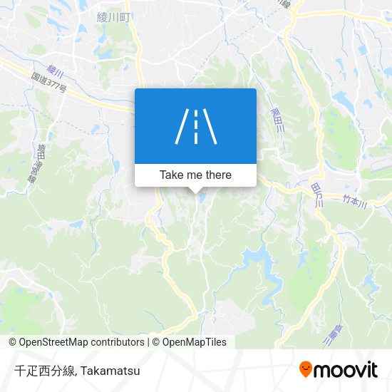 千疋西分線 map