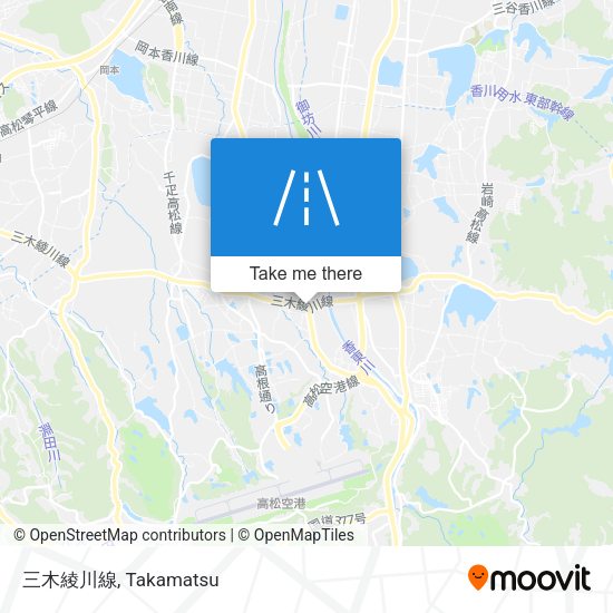 三木綾川線 map