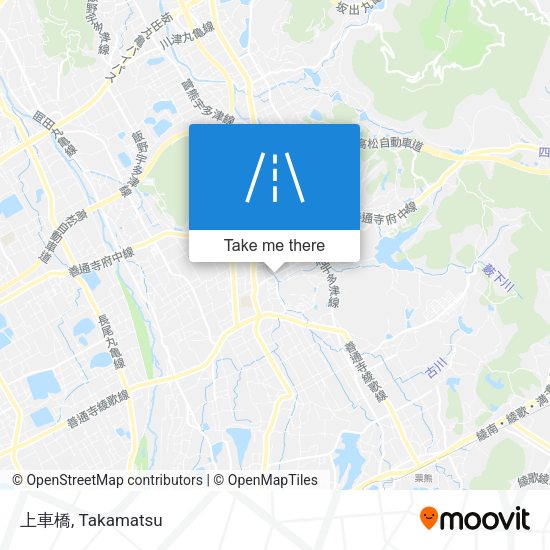 上車橋 map