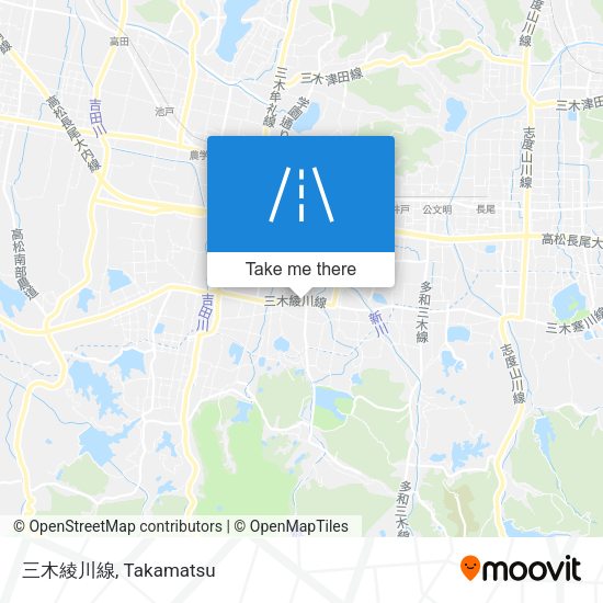 三木綾川線 map