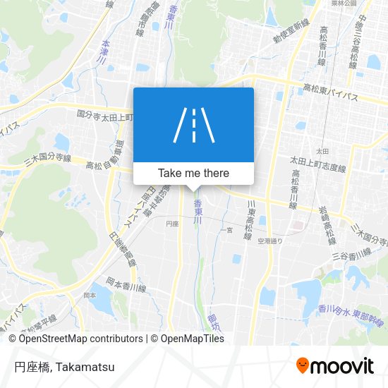 円座橋 map