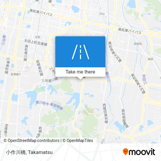 小作川橋 map