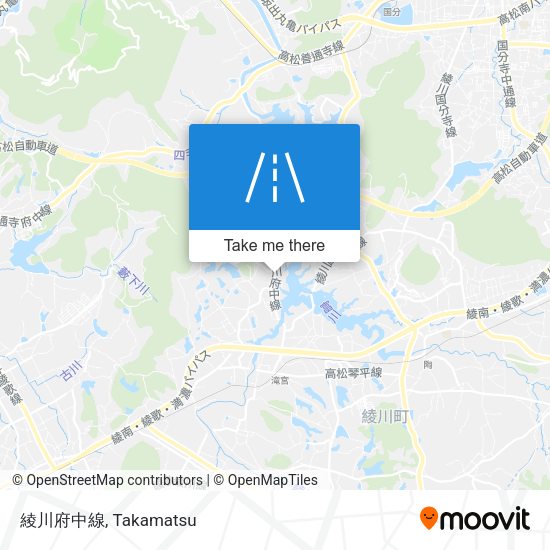 綾川府中線 map