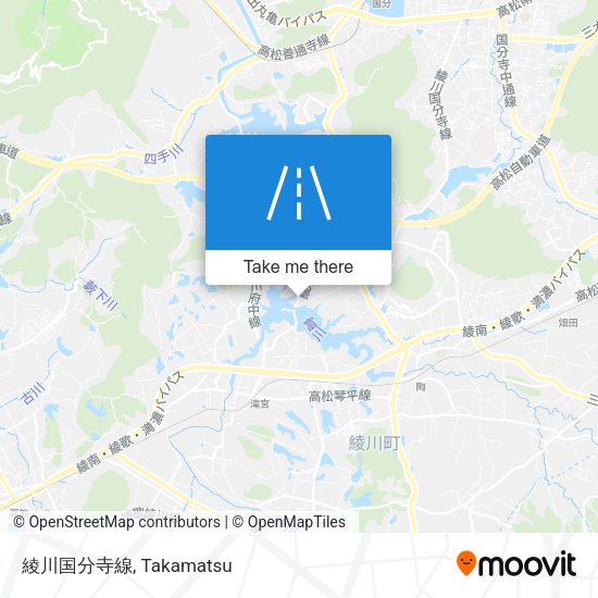 綾川国分寺線 map