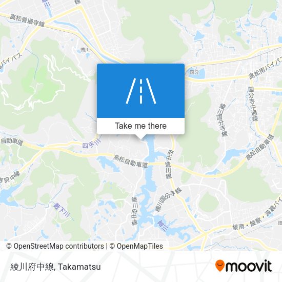 綾川府中線 map