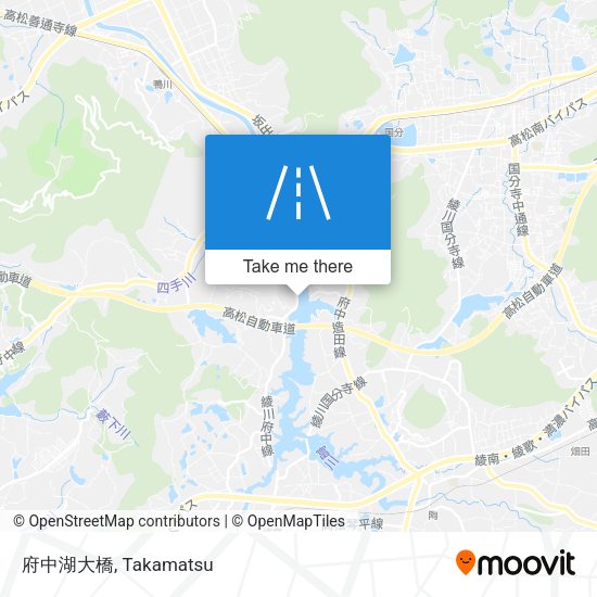 府中湖大橋 map