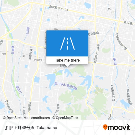 多肥上町48号線 map