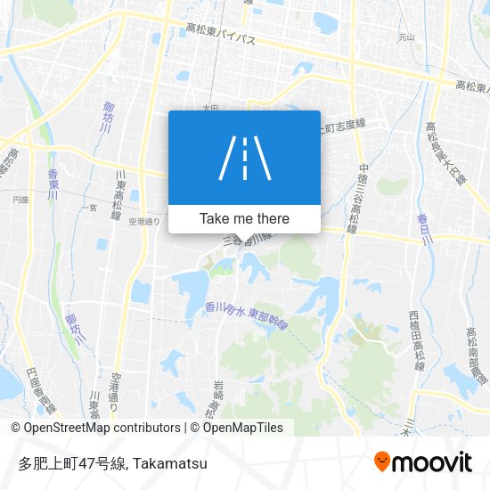 多肥上町47号線 map