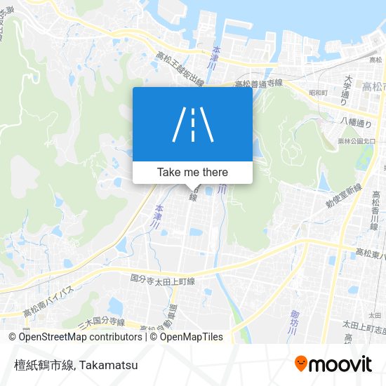 檀紙鶴市線 map