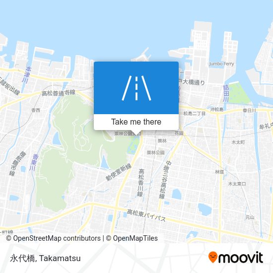 永代橋 map