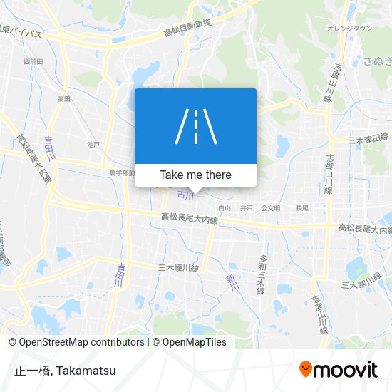 正一橋 map