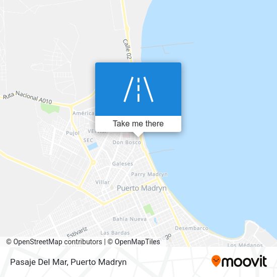 Pasaje Del Mar map