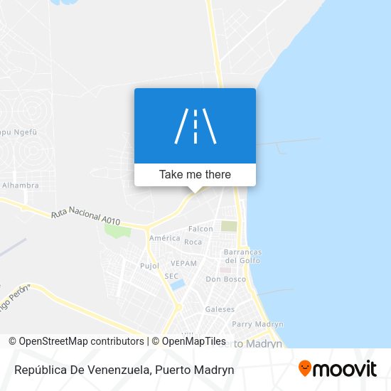 República De Venenzuela map