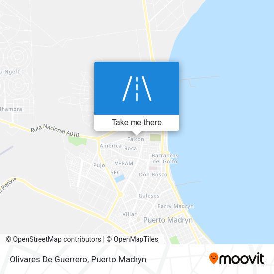 Mapa de Olivares De Guerrero