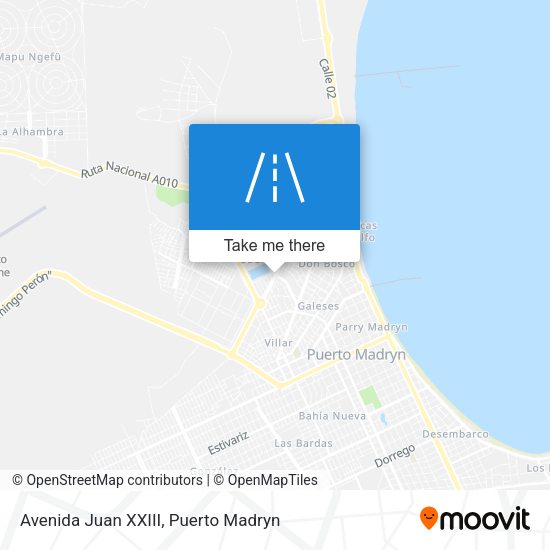 Avenida Juan XXIII map