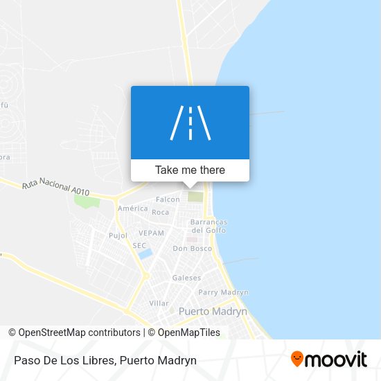 Paso De Los Libres map