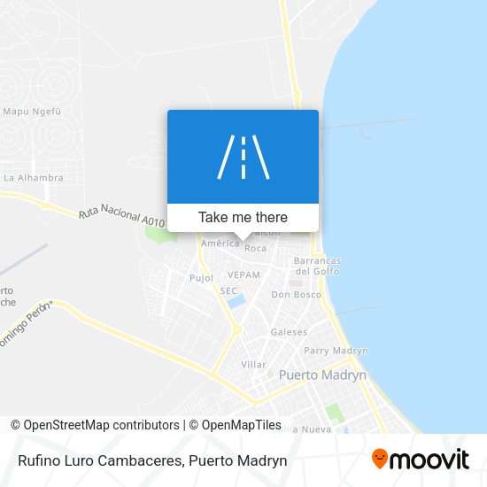 Rufino Luro Cambaceres map