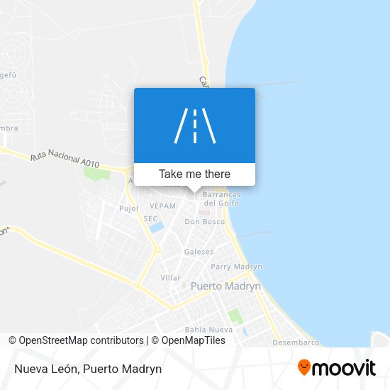 Nueva León map