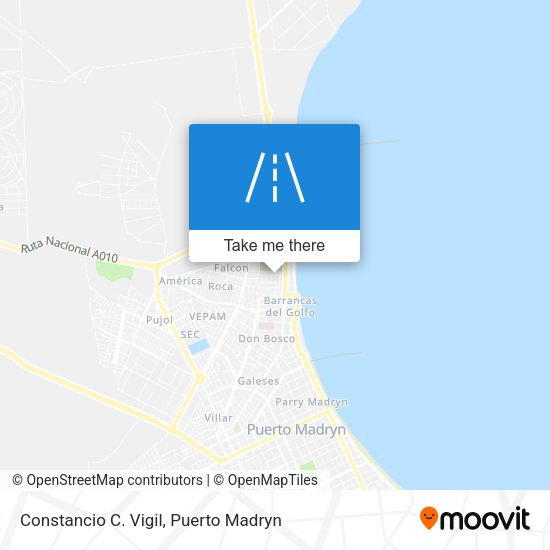 Constancio C. Vigil map