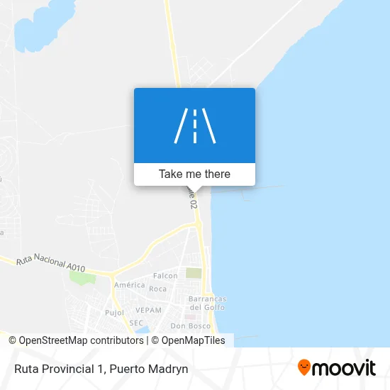 Ruta Provincial 1 map