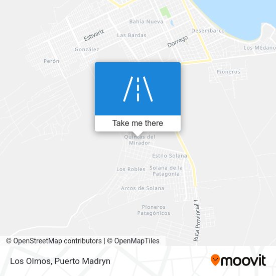 Mapa de Los Olmos