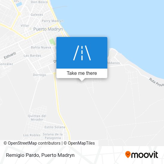Mapa de Remigio Pardo