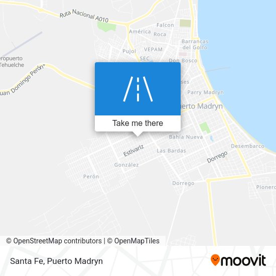 Mapa de Santa Fe