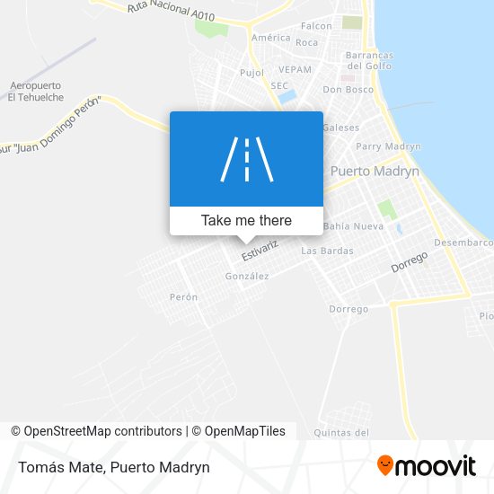 Mapa de Tomás Mate