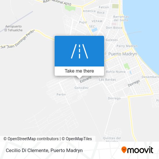 Cecilio Di Clemente map