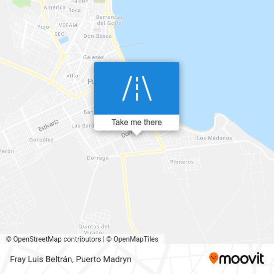 Mapa de Fray Luis Beltrán
