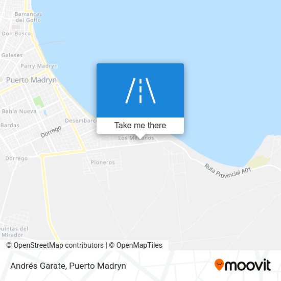Andrés Garate map