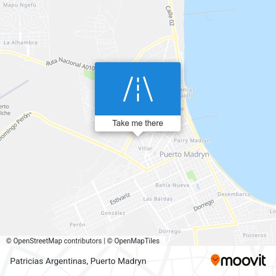 Patricias Argentinas map