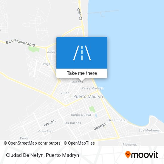 Ciudad De Nefyn map